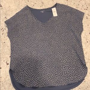 NWT The Loft short sleeved blouse